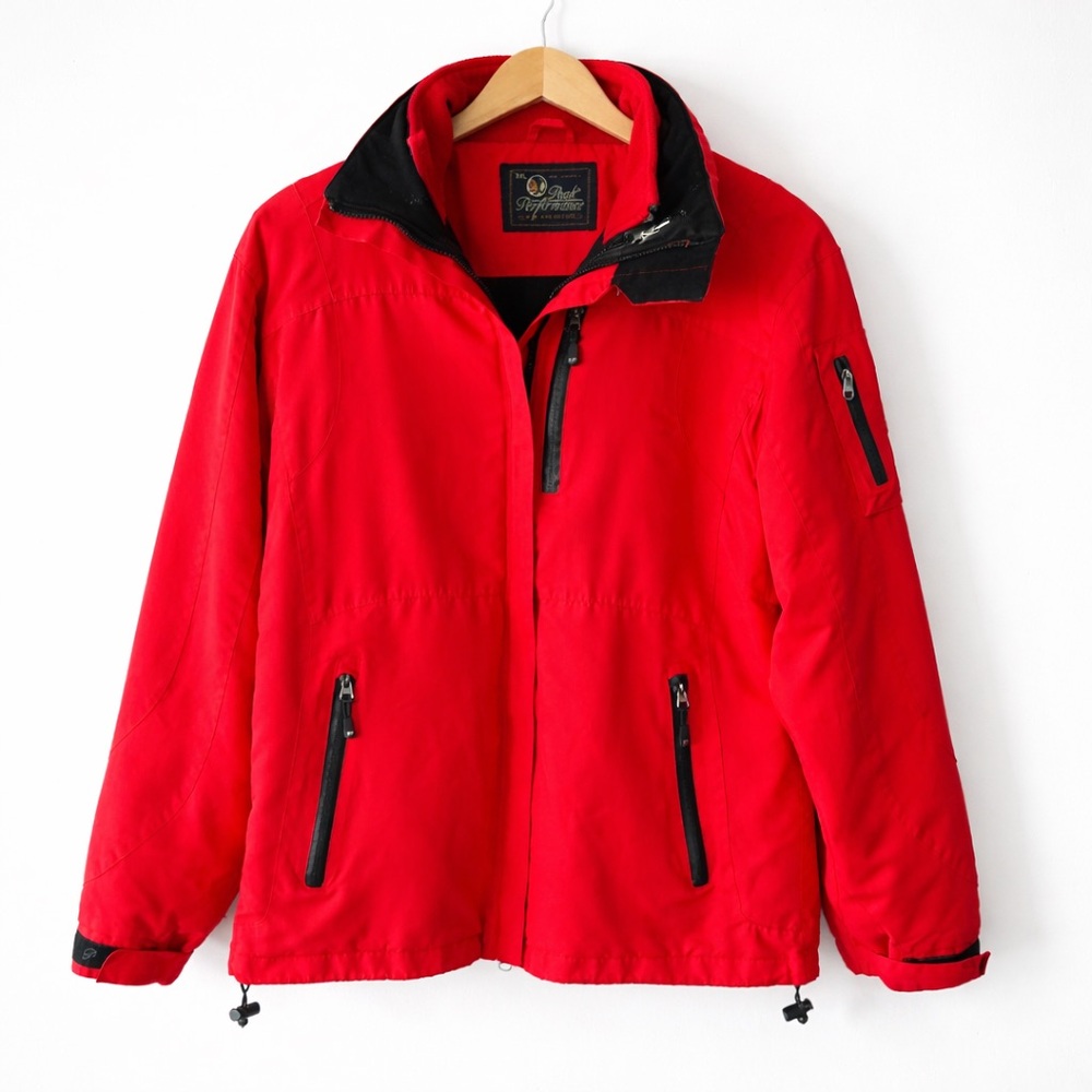 Peak Performance Red Ski Jacket XXL Women’s Waterproof Insulated Winter Coat